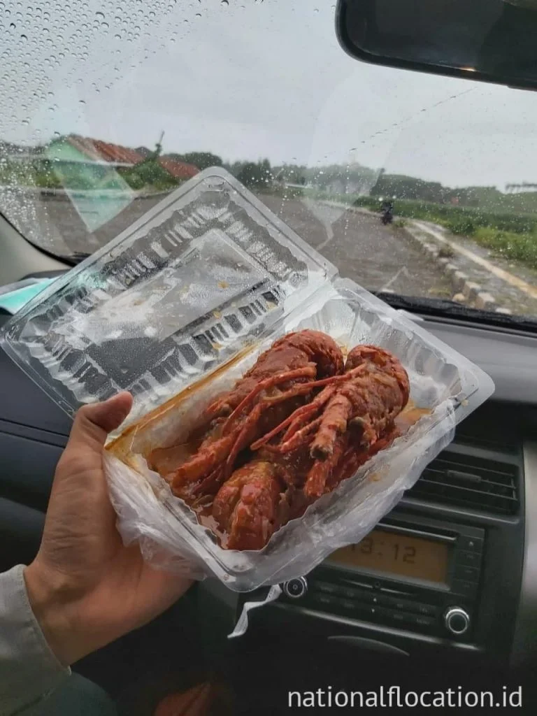 lobster kedai Pak Sis Pantai Timang