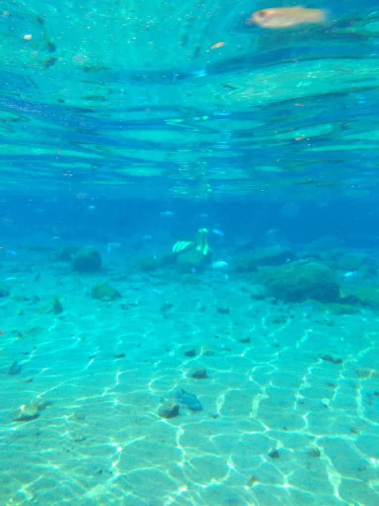 pemandangan bawah air Umbul Ponggok