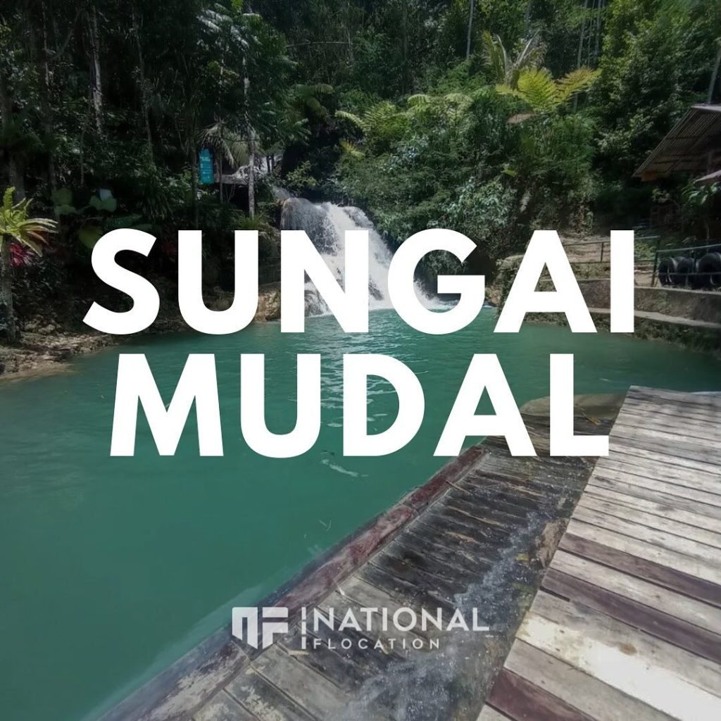 rekomendasi tempat wisata alam air renang view bagus murah sejuk segar tenang sepi di Kulon Progo Jogja cocok untuk anak dan keluarga - Taman Ekowisata Sungai Mudal Kulon Progo Jogja