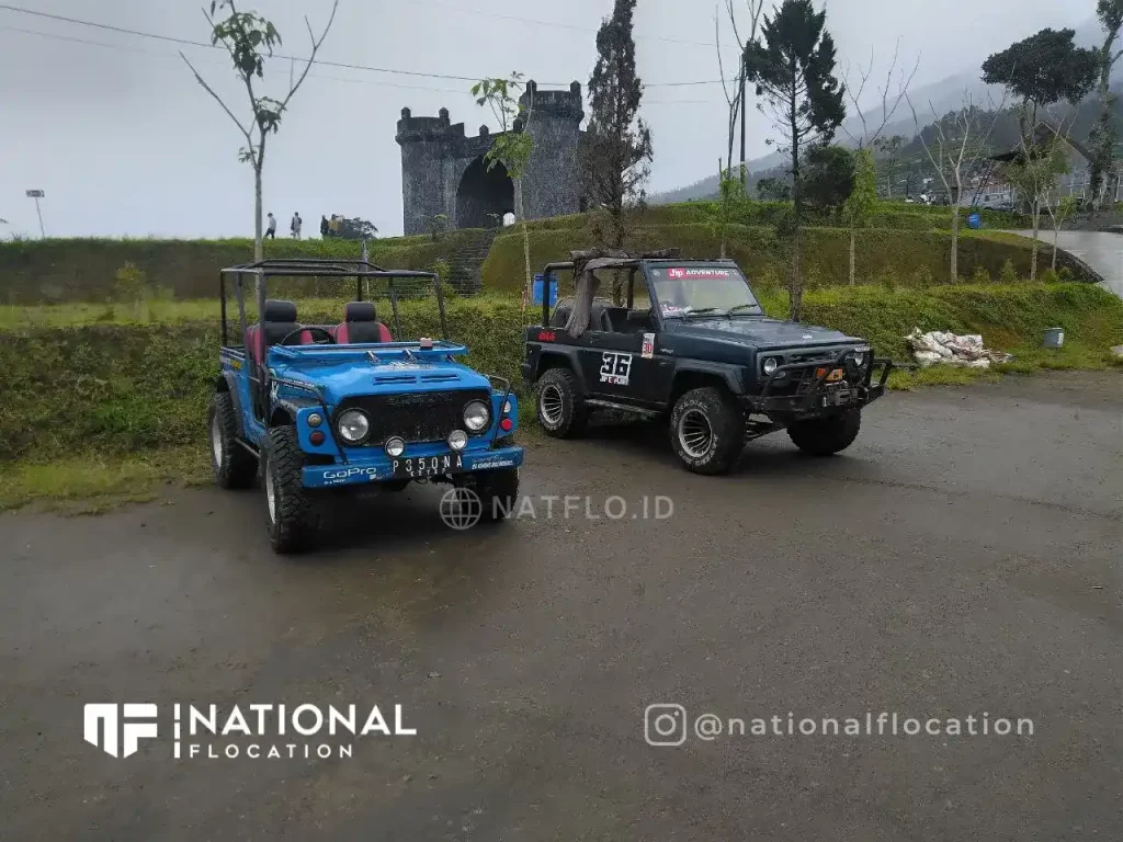 wisata Ketep - wisata jeep Pesona Ketep di wisata Tol Negeri Kahyangan Ketep Magelang