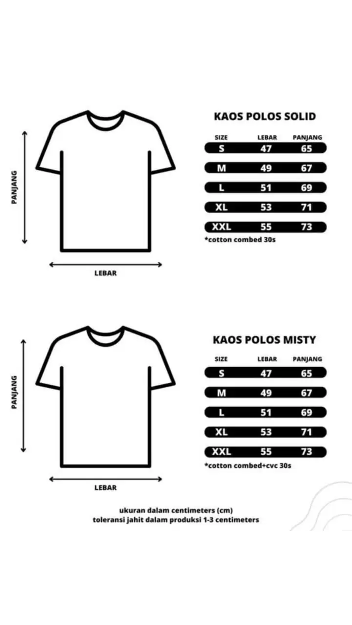 berapa daftar harga sablon custom bisa satuan baju kaos oversize t shirt polos di jogja